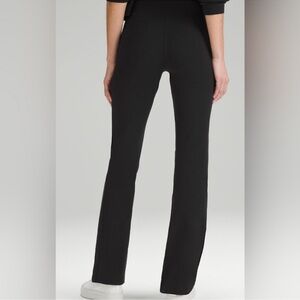 Lululemon Smooth Fit Pull On High-Rise pants (black) size 2